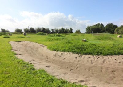 Abwechslungsreiche Fußballgolfbahn in Tating Nordsee