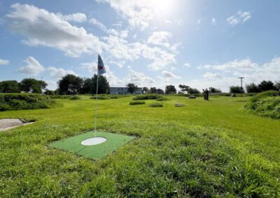 Fußballgolf im Sportpark Tating bei St. Peter-Ording
