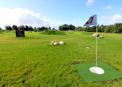Fußball-Golf im Sportpark Tating bei St. Peter-Ording