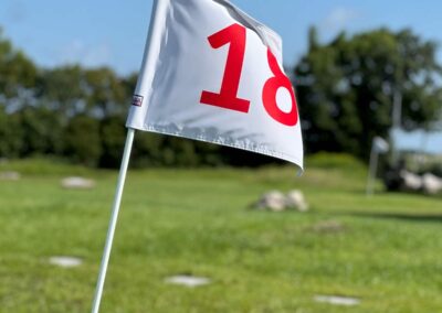 Fußballgolfbahn in Tating an der Nordsee